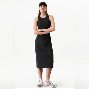 Athleta Dark Grey Midi Dress